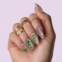 Sweet Cool Pink Gradient French