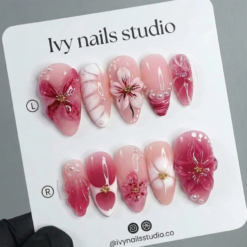 Carved Flower 3D Ripples