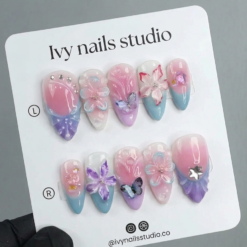 Carved Flower 3D Ripples