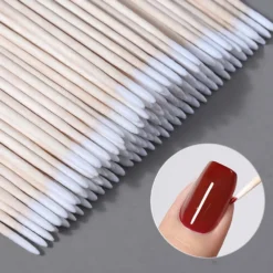 10cm Cotton Swab Nail Clean Sticks