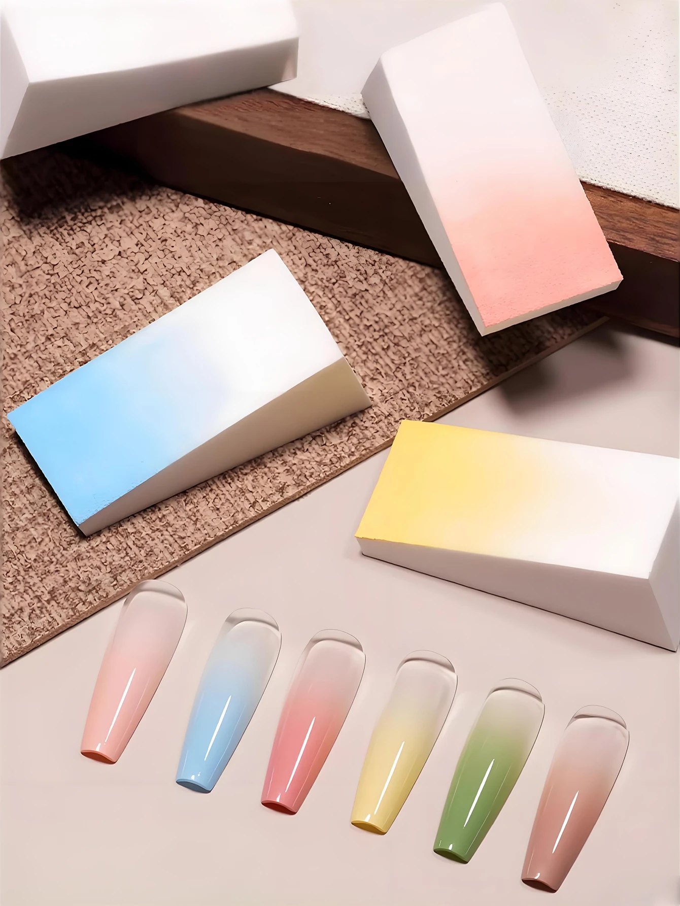 High Density Nail Gradient Sponge Set - Image 2